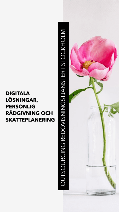 Outsourcing av redovisningstjänster och bokföring i Stockholm med en fokus på digitala lösningar och skatteplanering